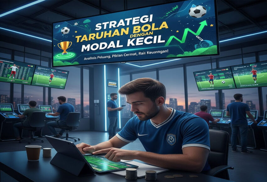 Strategi Taruhan Bola dengan Modal Kecil
